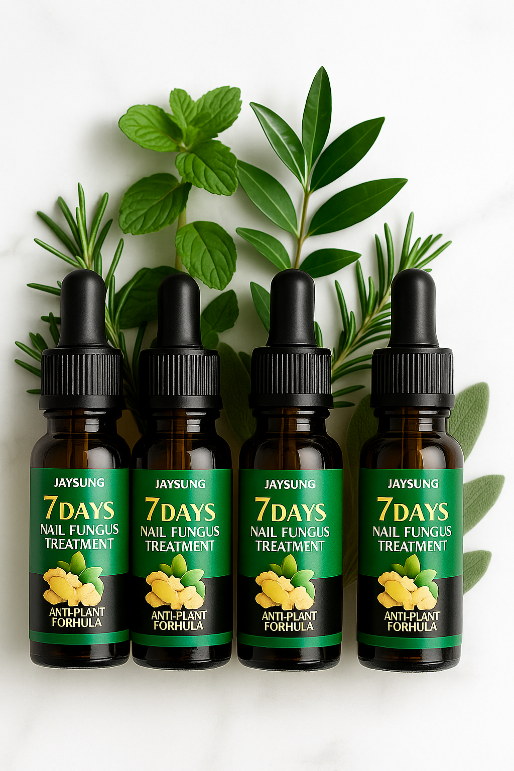 JAYSUING 7 Days Nail Fungus Treatment - All Plant Formula
