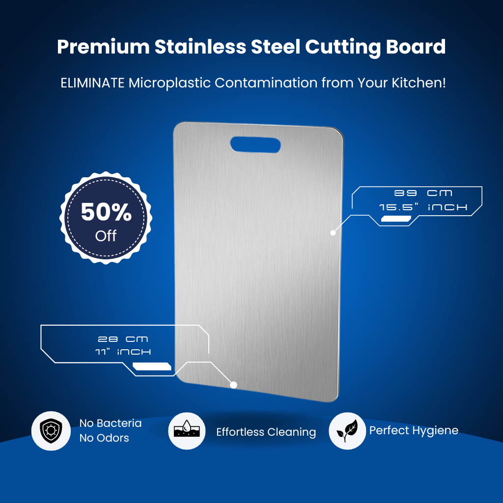 Premium Stainless Steel Cutting Board
