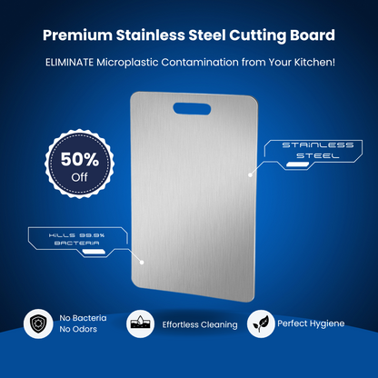 Premium Stainless Steel Cutting Board