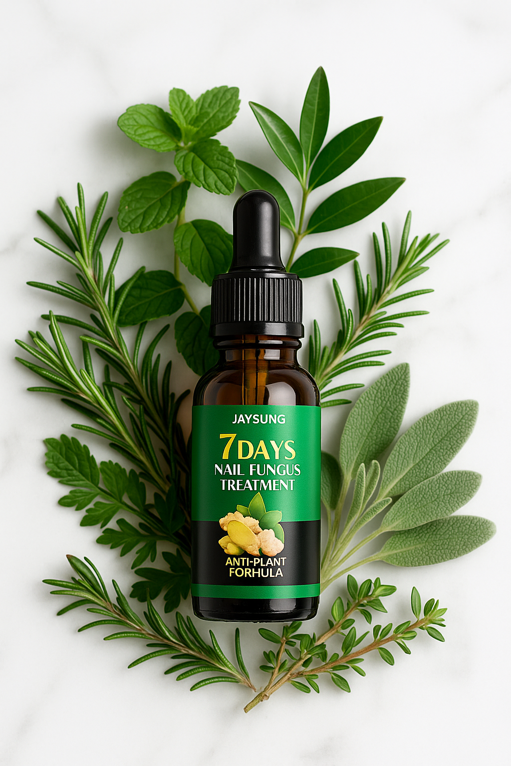 JAYSUING 7 Days Nail Fungus Treatment - All Plant Formula
