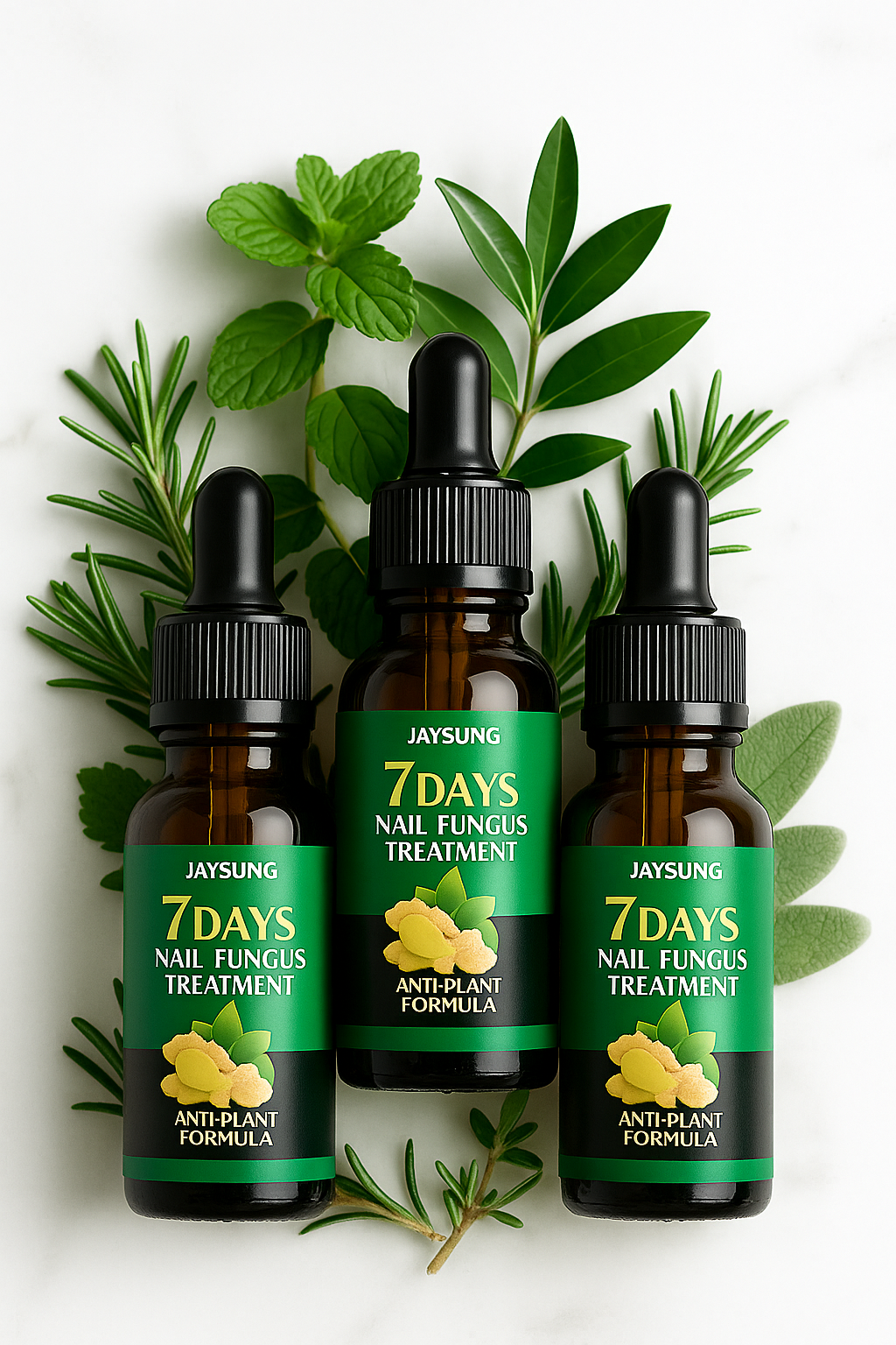 JAYSUING 7 Days Nail Fungus Treatment - All Plant Formula