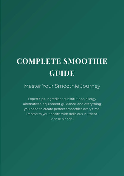 Smoothie Revolution Diet Programs - Digital PDF Ebook