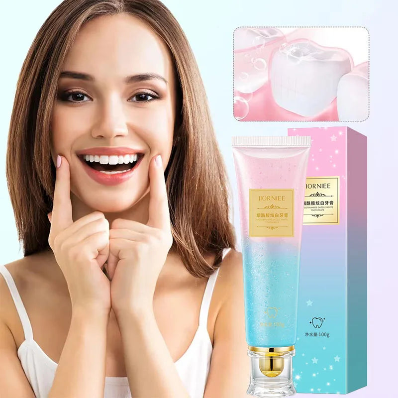 Hollywood White Smile in 7 Days - Niacinamide Whitening Toothpaste