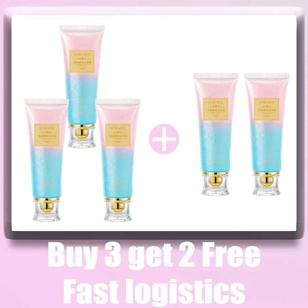 Hollywood White Smile in 7 Days - Niacinamide Whitening Toothpaste