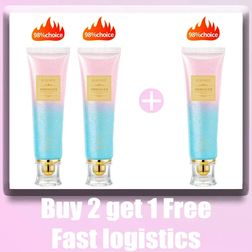 Hollywood White Smile in 7 Days - Niacinamide Whitening Toothpaste