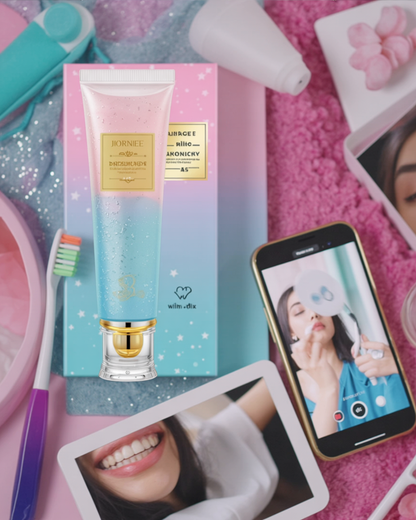 Hollywood White Smile in 7 Days - Niacinamide Whitening Toothpaste